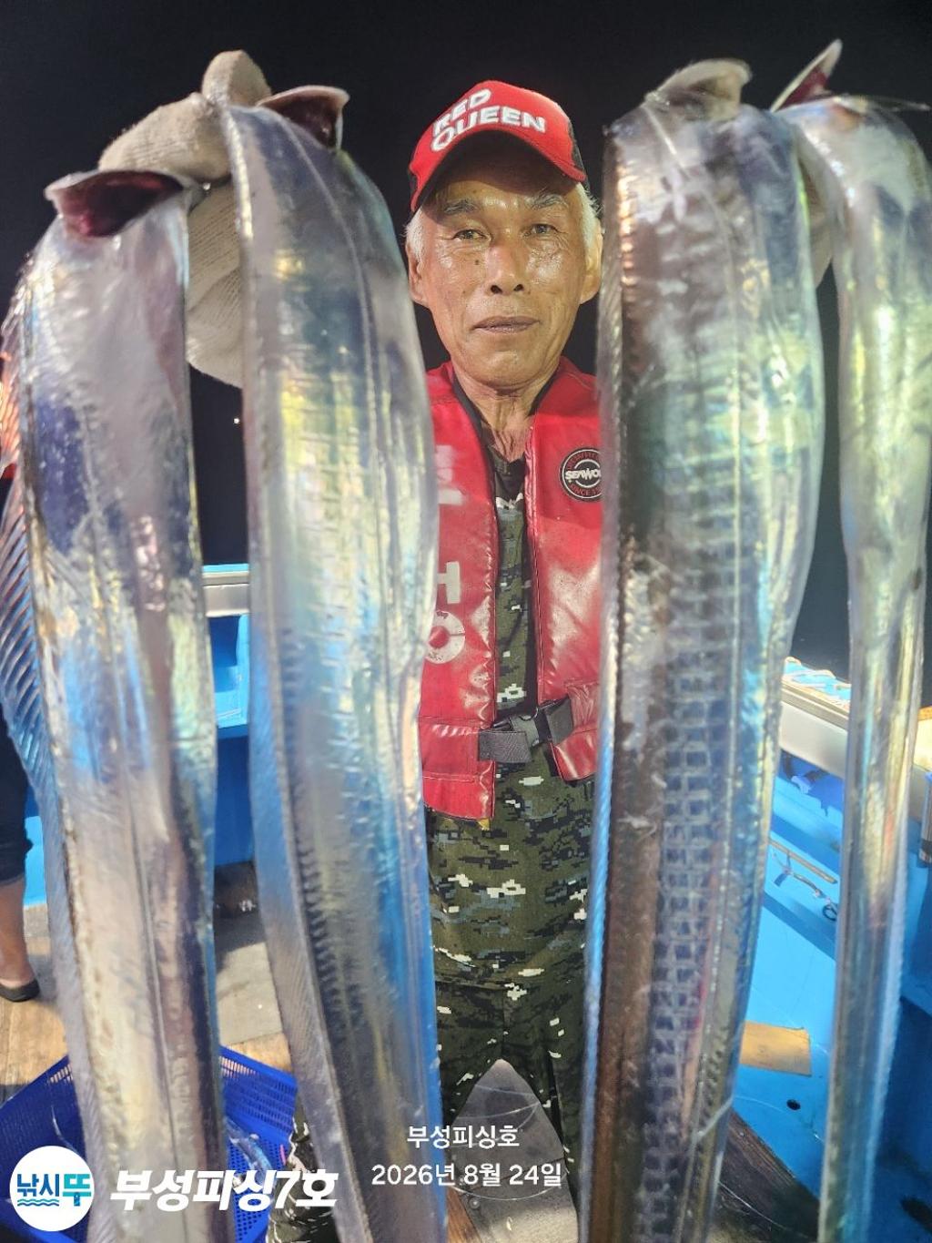 낚시뚜,갈치,통영영운리항,부성피싱7호,낚시뚜5