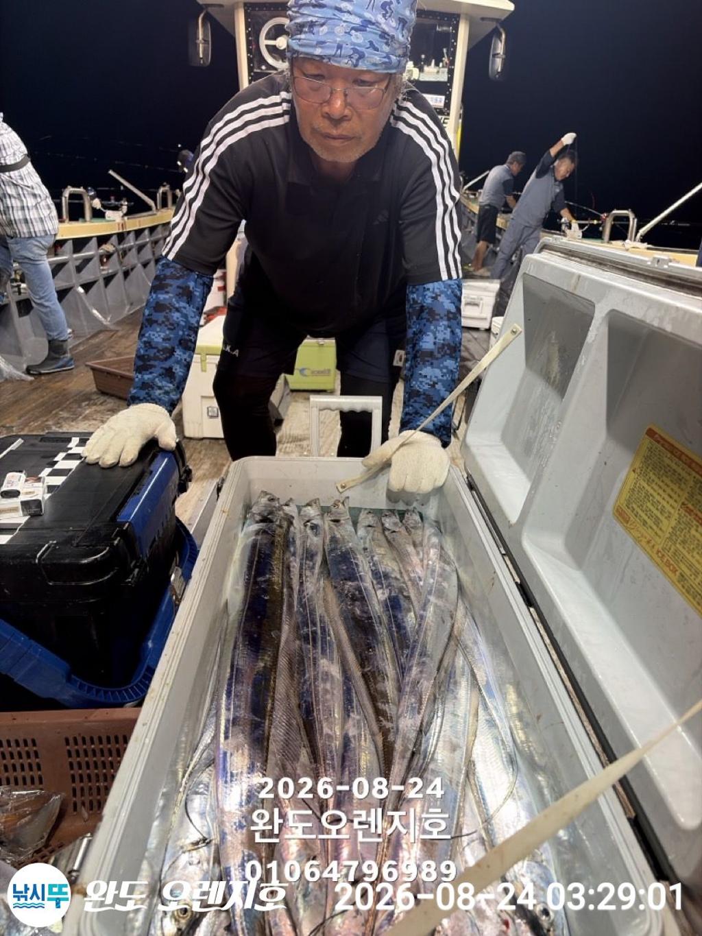 낚시뚜,갈치,완도항,완도 오렌지호,낚시뚜4