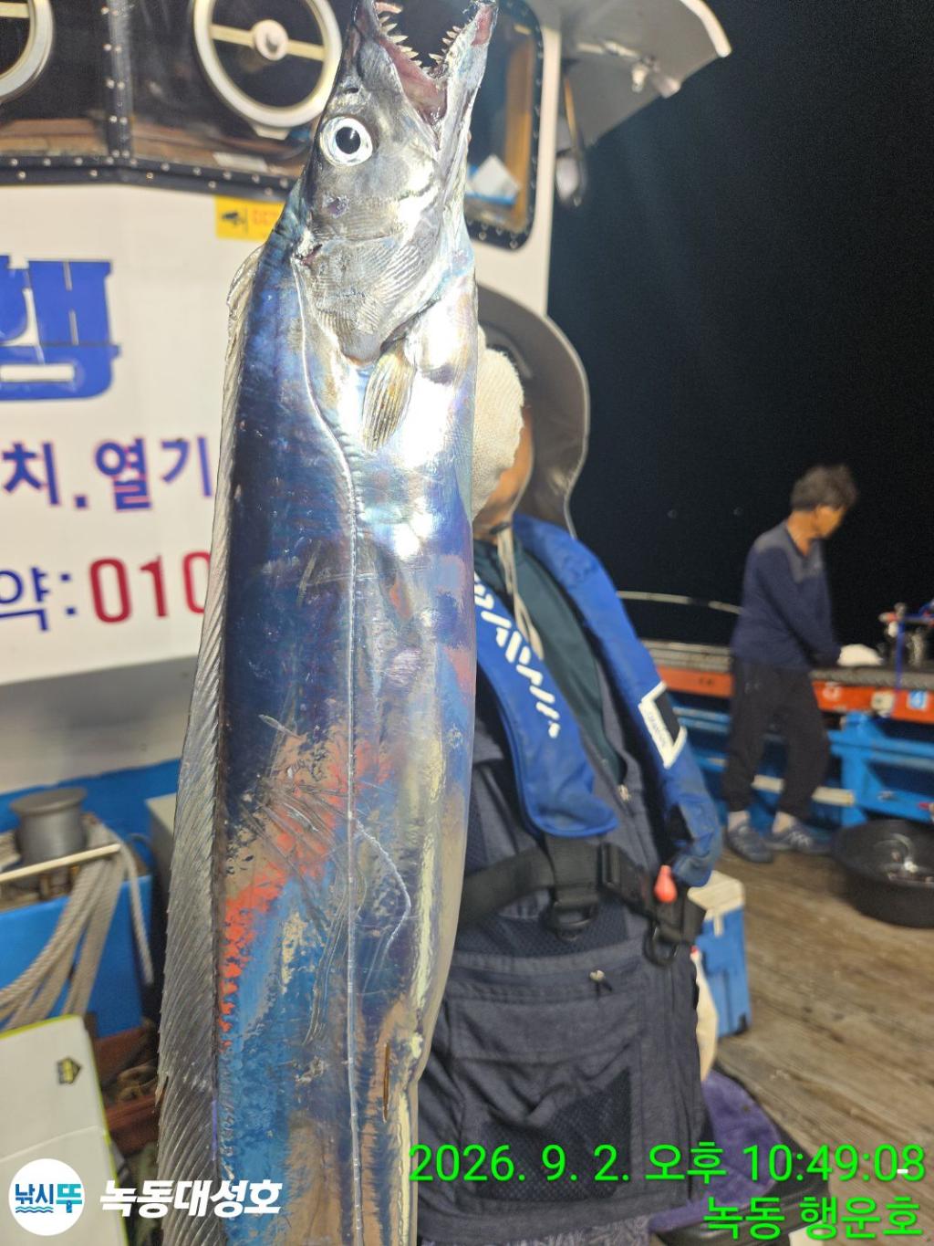 낚시뚜,갈치,녹동항,녹동대성호,낚시뚜2