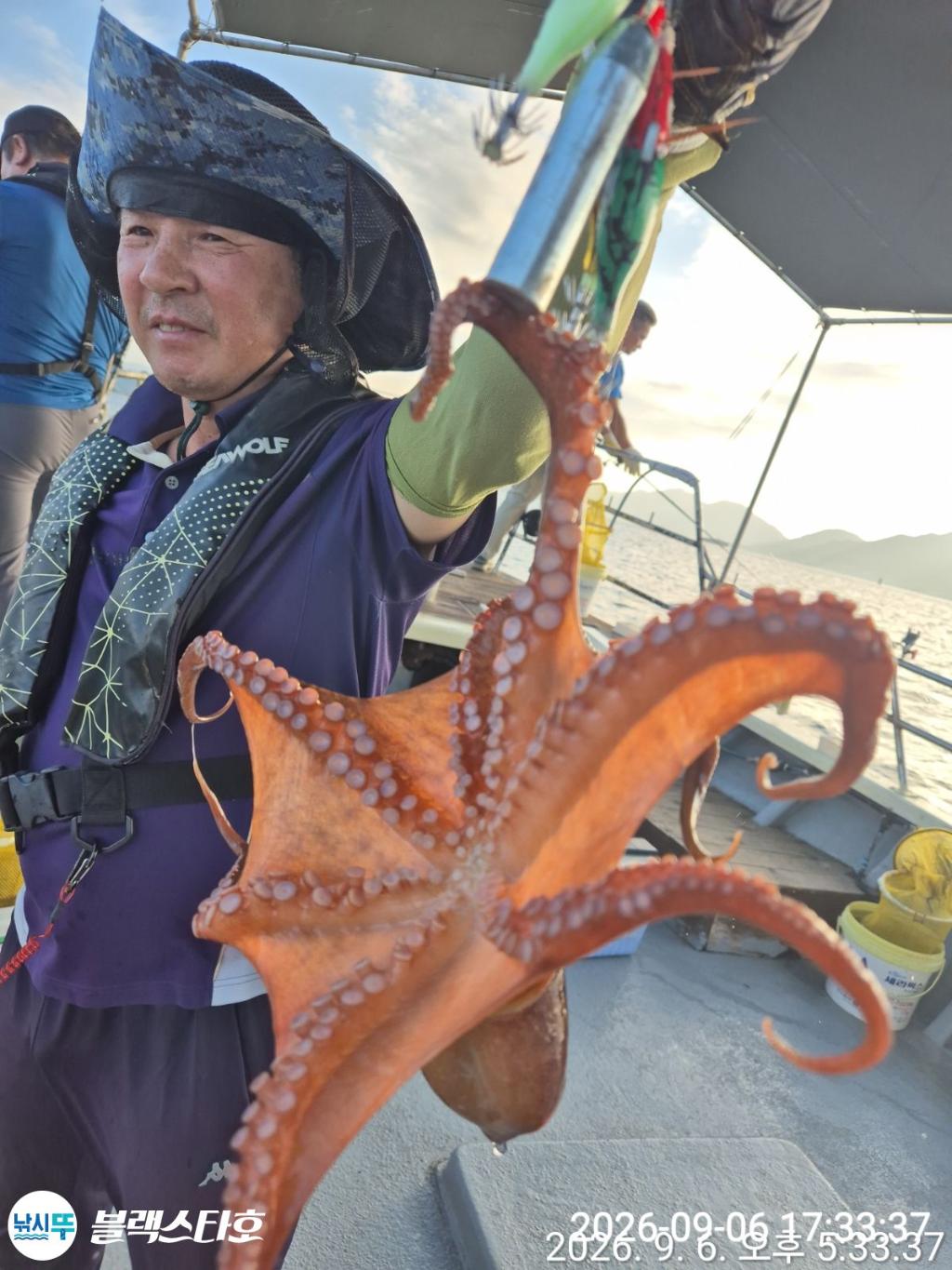 낚시뚜,돌문어,삼천포 팔포항,삼천포 블랙스타,낚시뚜4