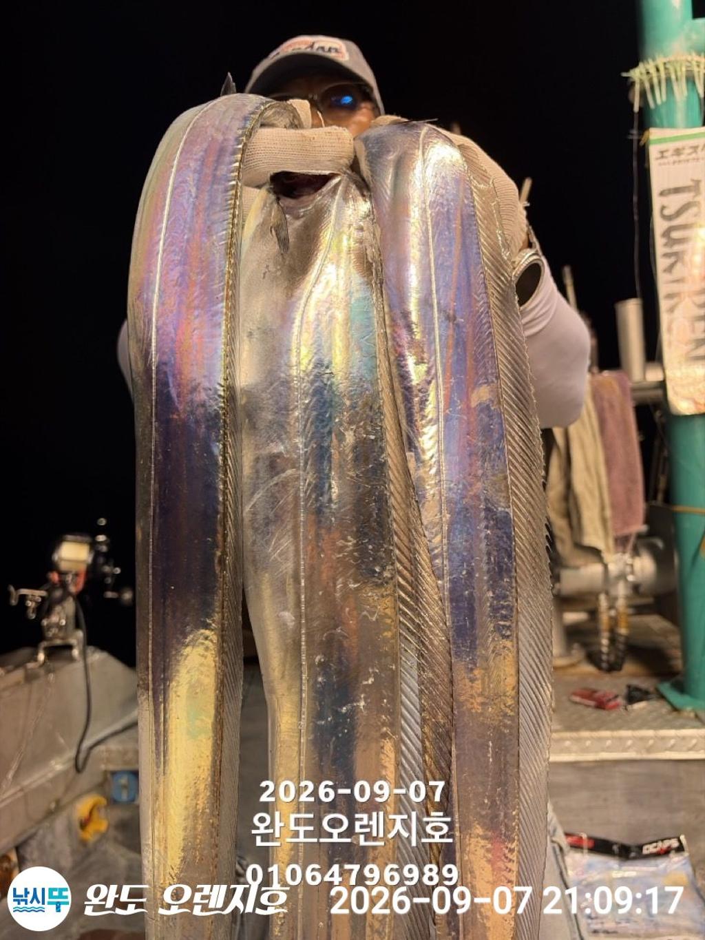 낚시뚜,갈치,완도항,완도 오렌지호,낚시뚜3