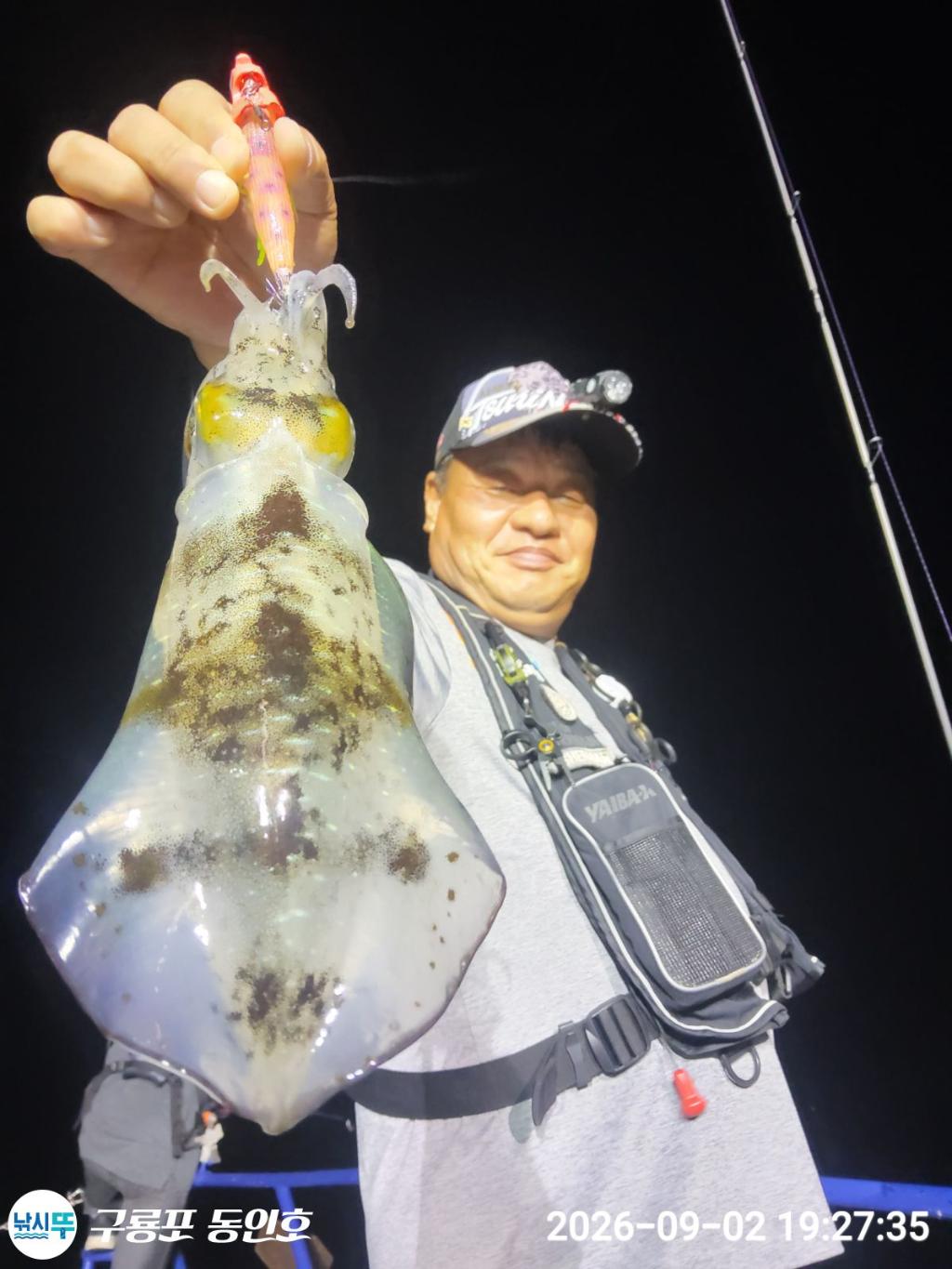 낚시뚜,무늬오징어,구룡포항,구룡포 동인호,낚시뚜3