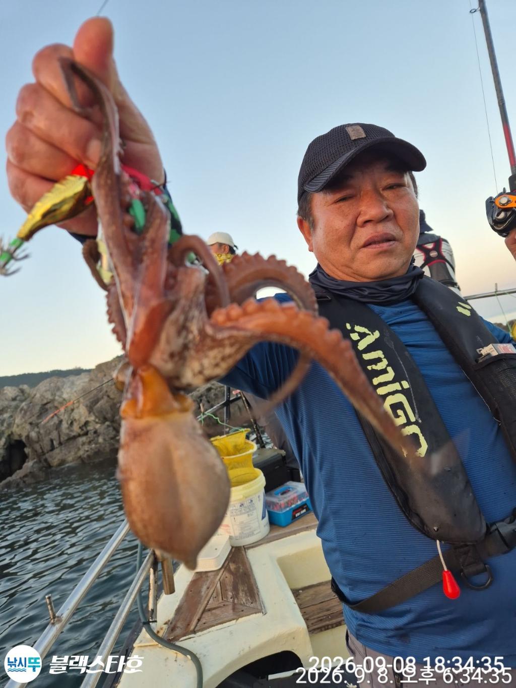 낚시뚜,돌문어,삼천포 팔포항,삼천포 블랙스타,낚시뚜1