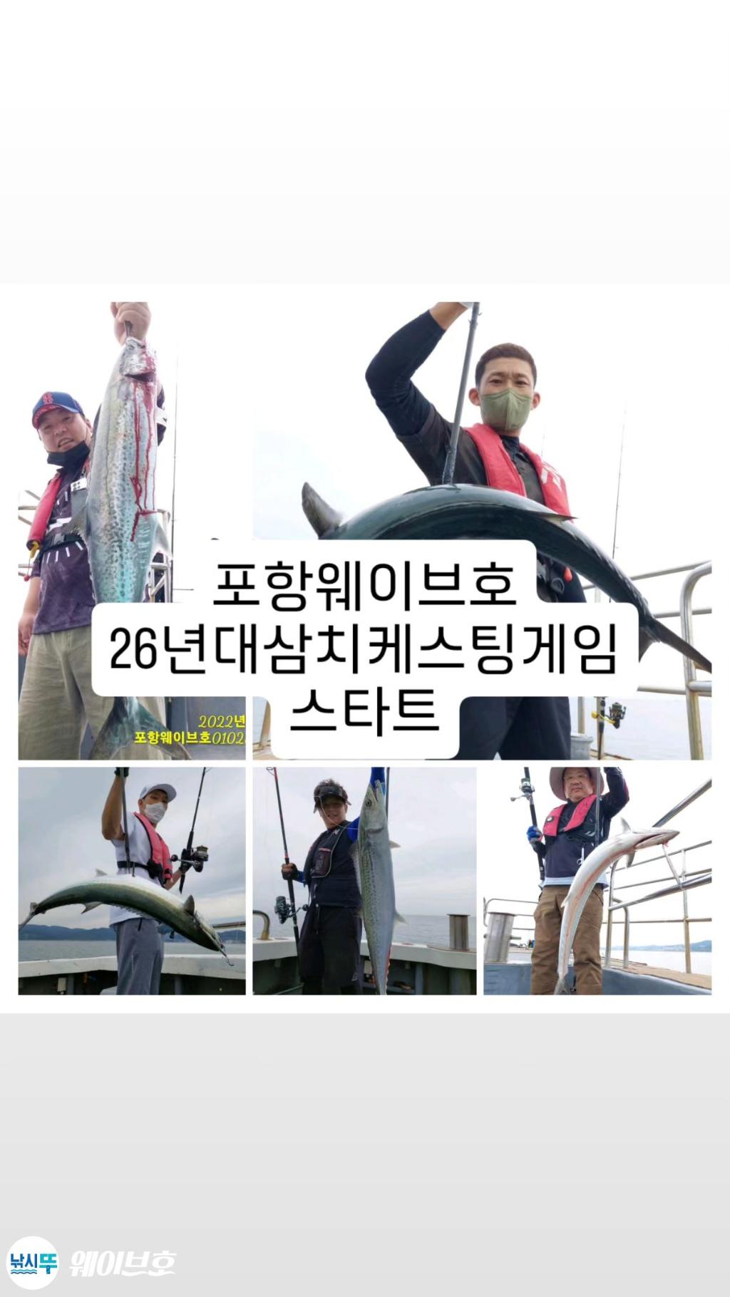 낚시뚜,무늬오징어,삼치,구룡포항,뉴웨이브호,낚시뚜5
