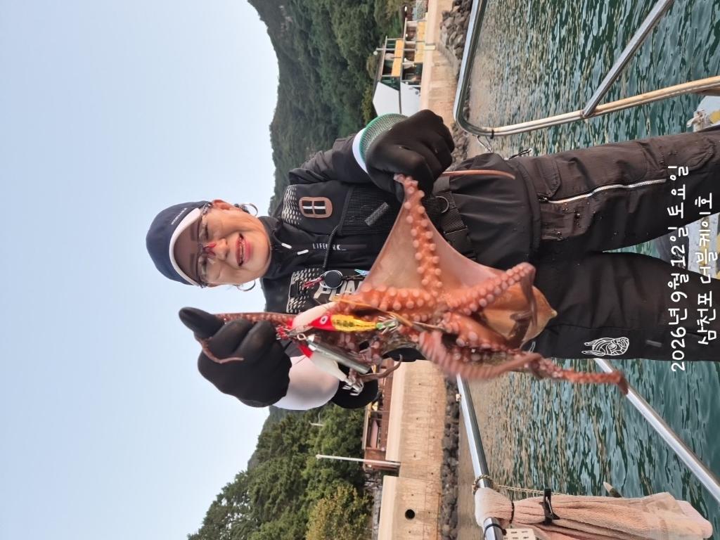 낚시뚜,돌문어,쭈꾸미,삼천포 팔포항,삼천포 더블케이호,낚시뚜20