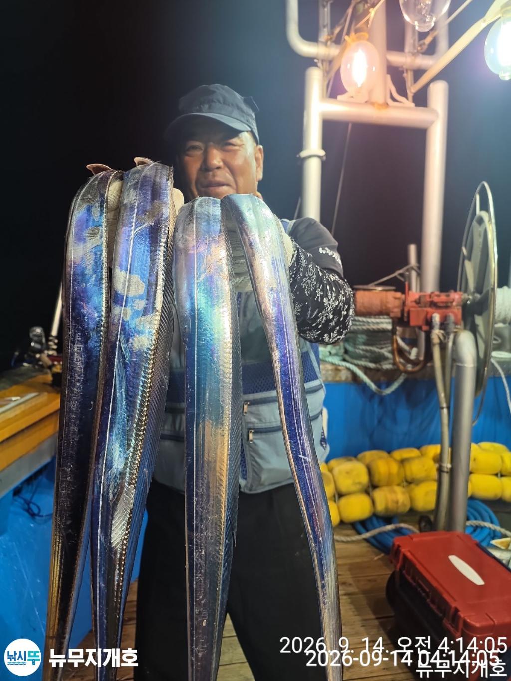 낚시뚜,갈치,통영영운리항,뉴무지개호,낚시뚜3