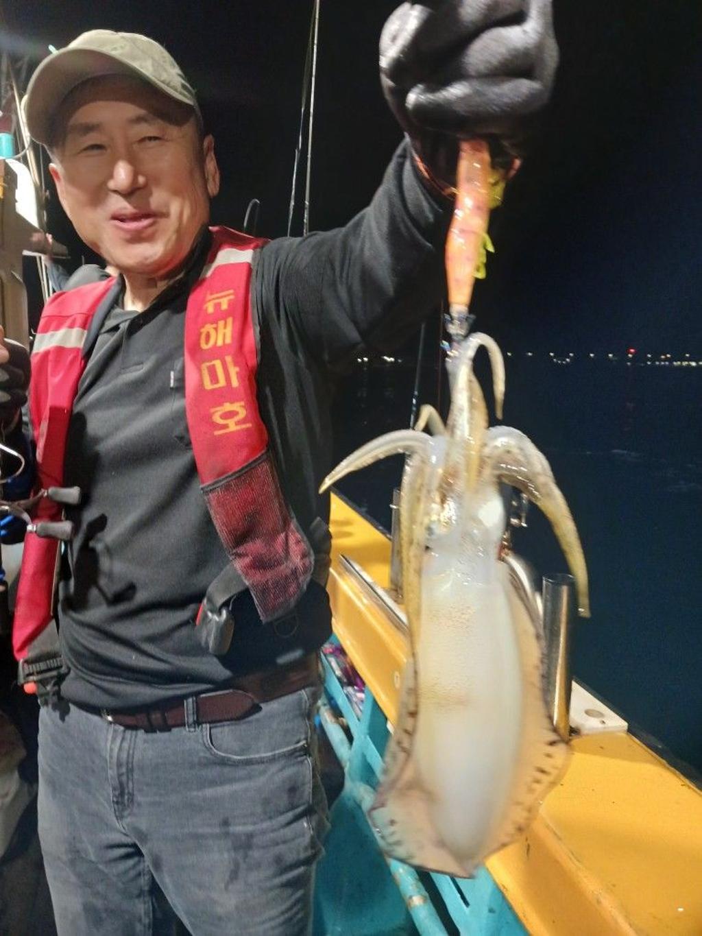낚시뚜,무늬오징어,영일만항,뉴해마호,낚시뚜24