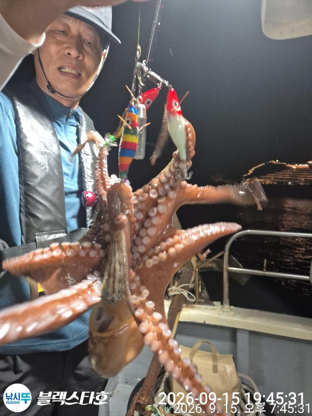 낚시뚜,돌문어,삼천포 팔포항,삼천포 블랙스타,낚시뚜7