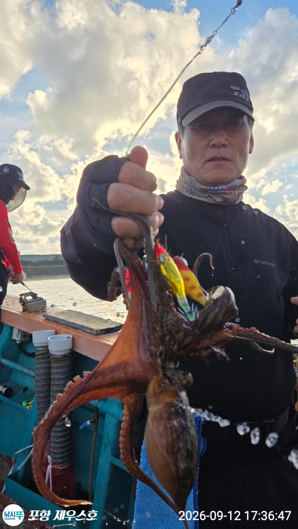 낚시뚜,돌문어,영일만항,포항 제우스호,낚시뚜21