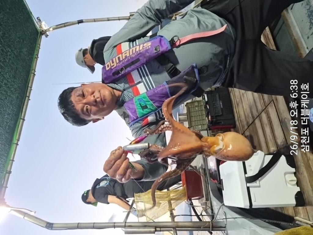 낚시뚜,돌문어,삼천포 팔포항,삼천포 더블케이호,낚시뚜32