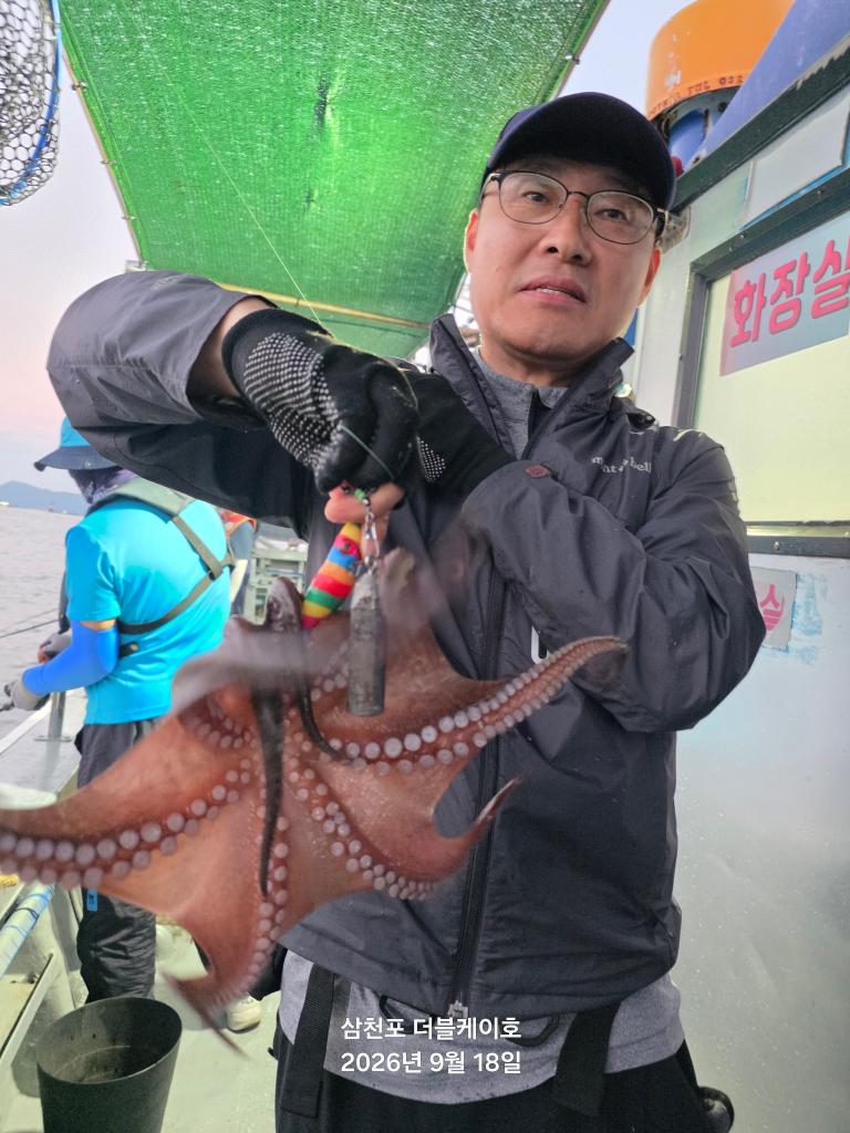 낚시뚜,돌문어,삼천포 팔포항,삼천포 더블케이호,낚시뚜28