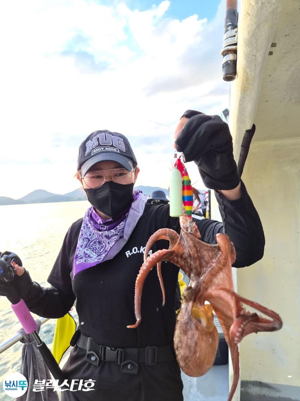 낚시뚜,돌문어,삼천포 팔포항,삼천포 블랙스타,낚시뚜19