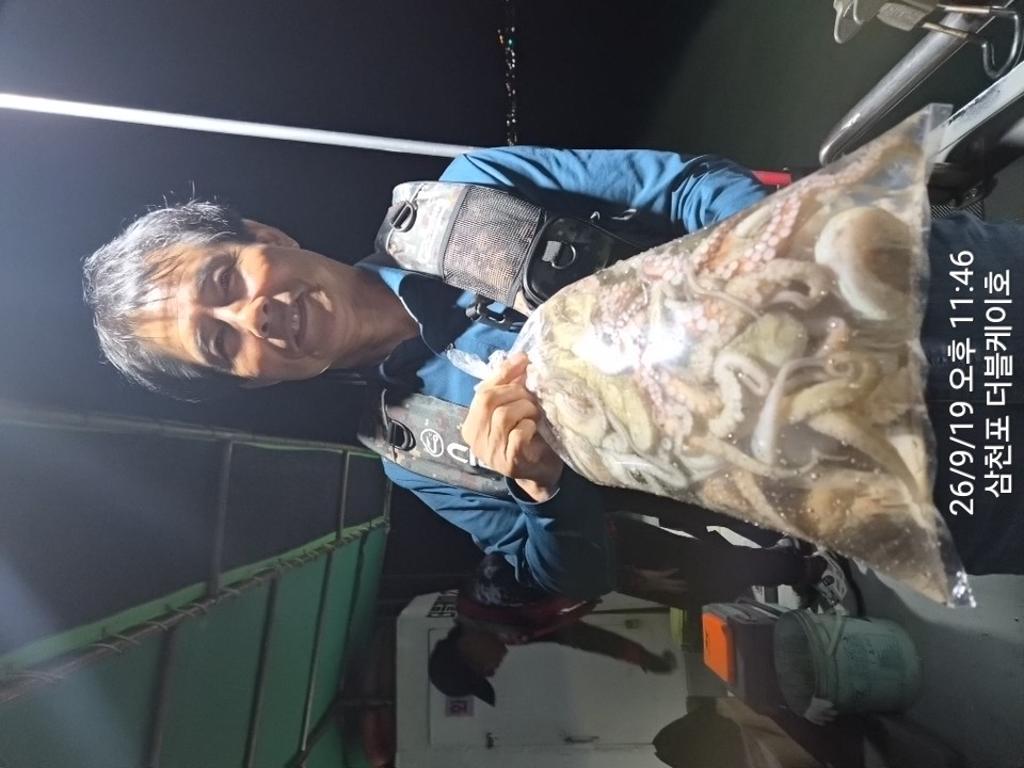 낚시뚜,돌문어,쭈꾸미,삼천포 팔포항,삼천포 더블케이호,낚시뚜19