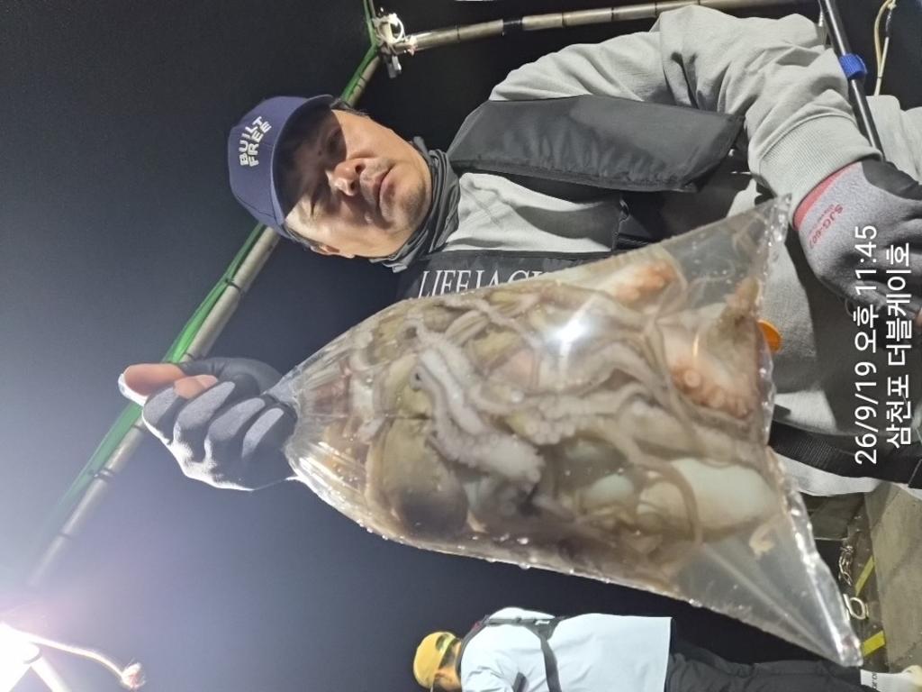 낚시뚜,돌문어,쭈꾸미,삼천포 팔포항,삼천포 더블케이호,낚시뚜15