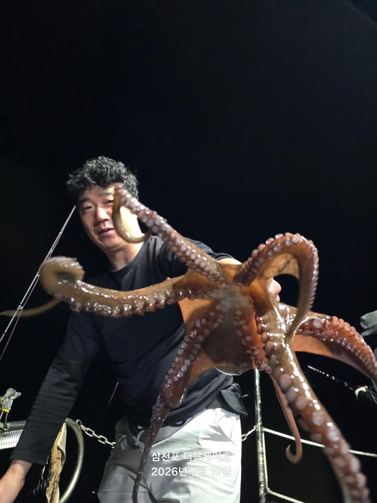 낚시뚜,돌문어,쭈꾸미,삼천포 팔포항,삼천포 더블케이호,낚시뚜5