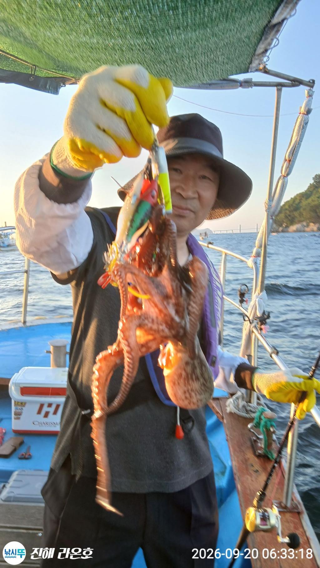 낚시뚜,돌문어,삼포항,진해 라온호,낚시뚜20