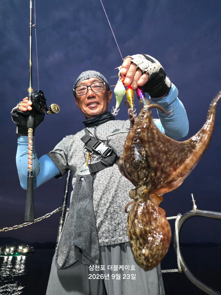 낚시뚜,돌문어,삼천포 팔포항,삼천포 더블케이호,낚시뚜8
