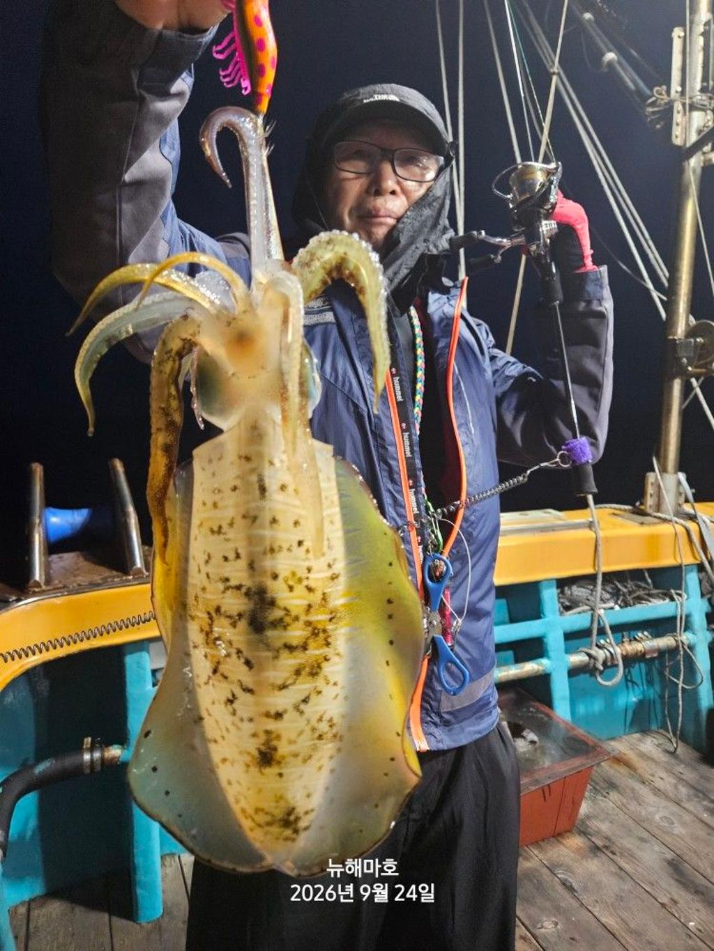 낚시뚜,무늬오징어,영일만항,뉴해마호,낚시뚜4