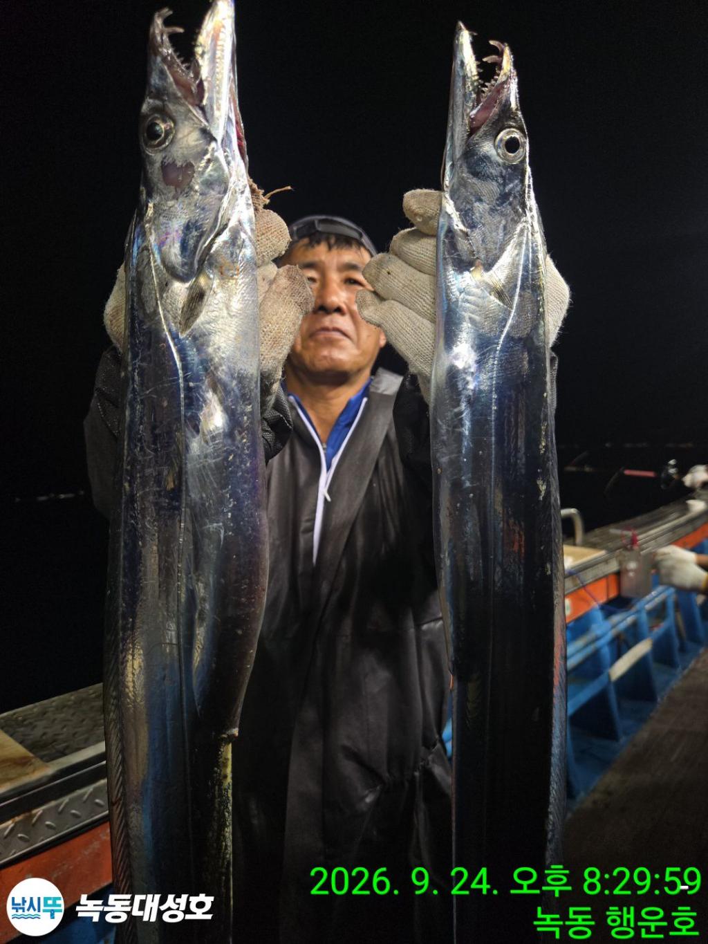 낚시뚜,갈치,녹동항,녹동대성호,낚시뚜39