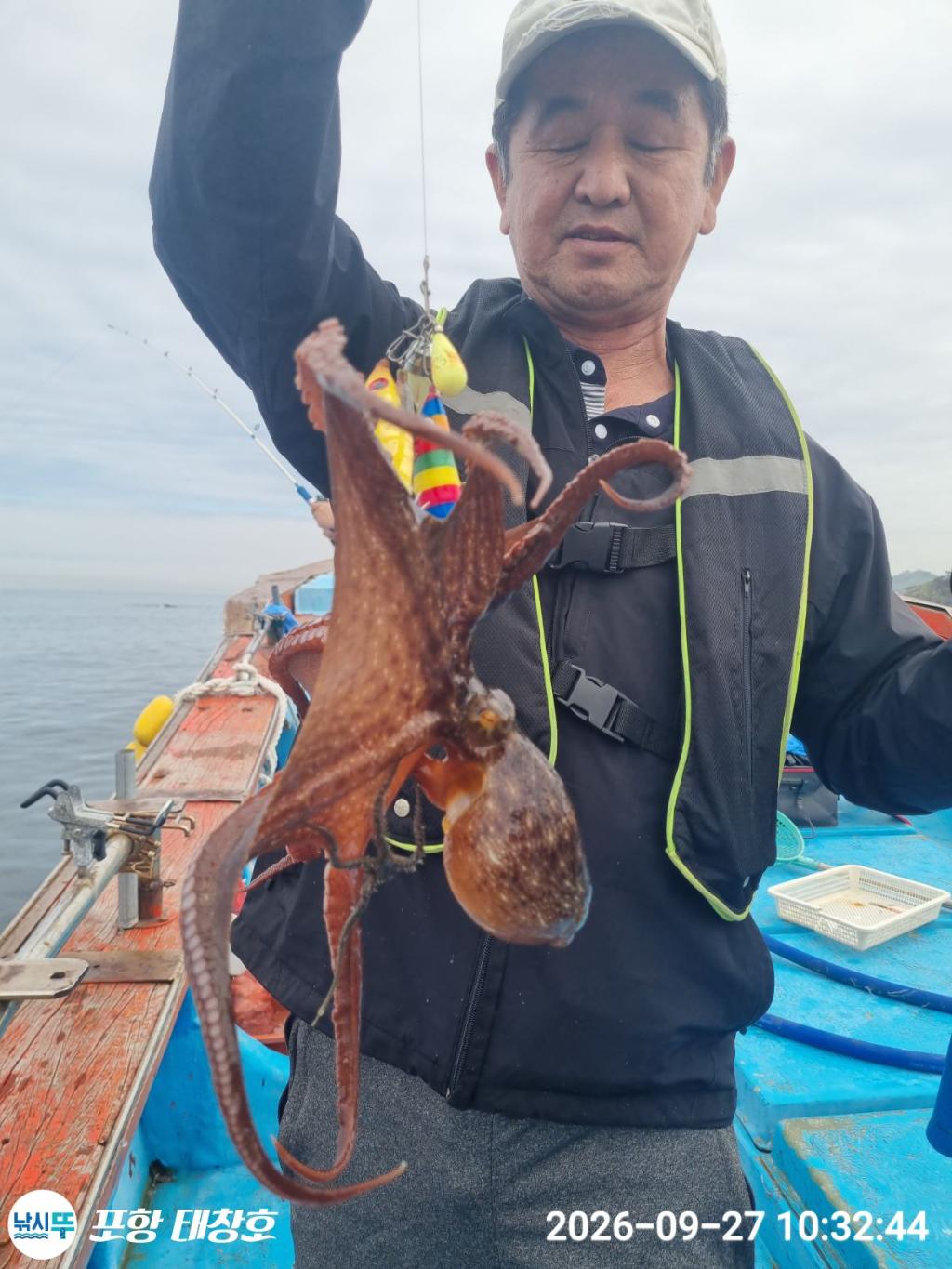 낚시뚜,돌문어,영일만항,포항 태창호,낚시뚜6