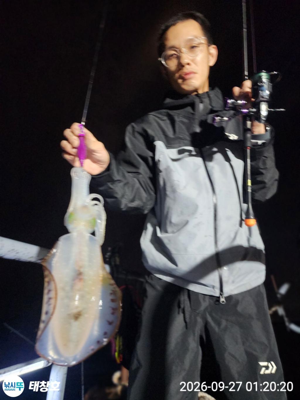 낚시뚜,무늬오징어,영일만항,태창호,낚시뚜11