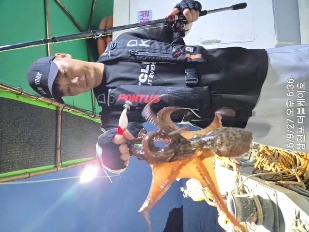 낚시뚜,돌문어,삼천포 팔포항,삼천포 더블케이호,낚시뚜16