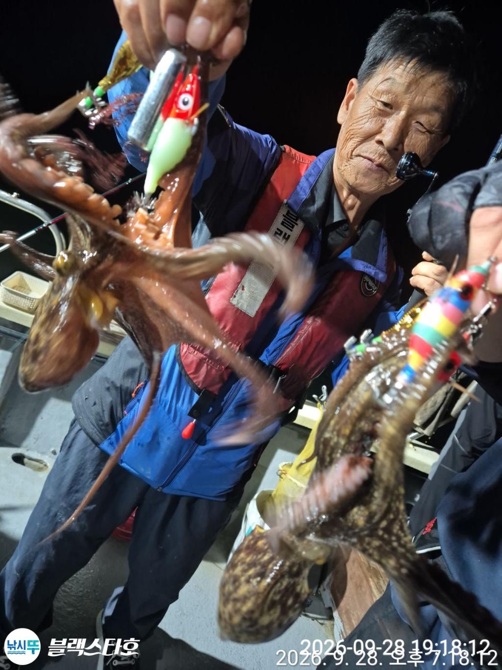 낚시뚜,돌문어,삼천포 팔포항,삼천포 블랙스타,낚시뚜6
