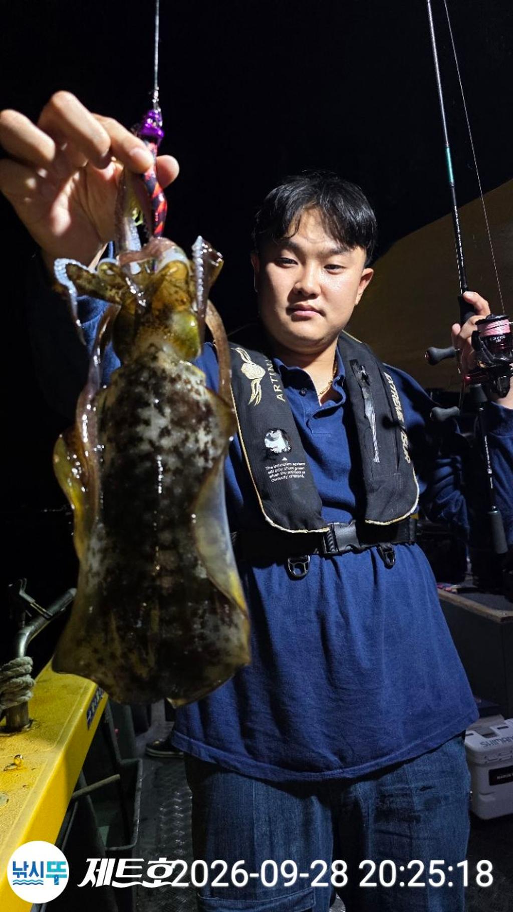 낚시뚜,무늬오징어,영일만항,포항 제트호,낚시뚜13