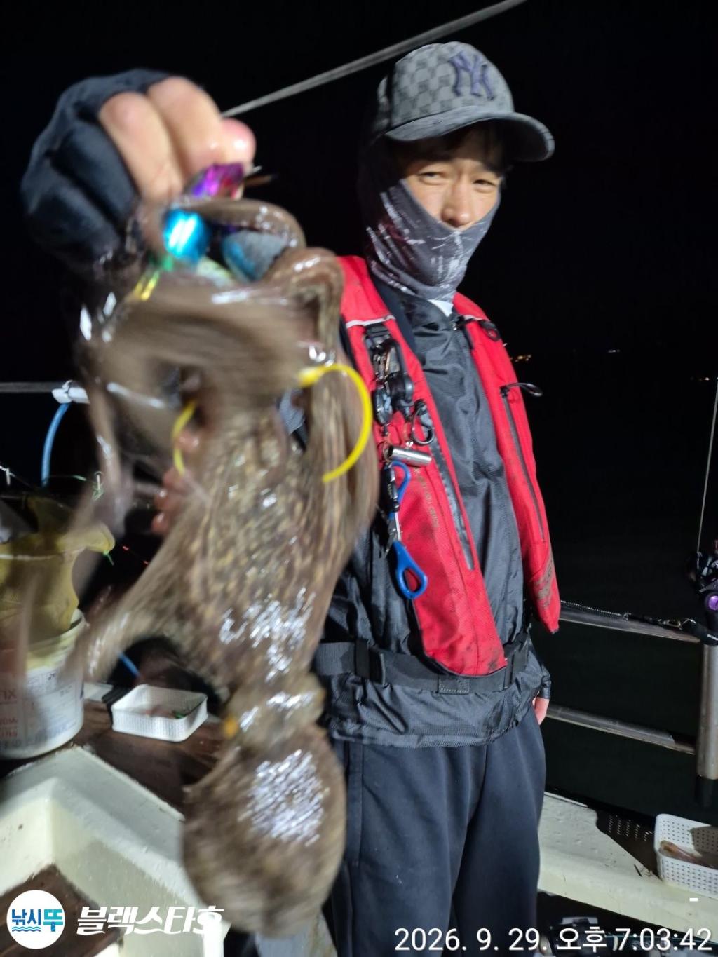 낚시뚜,돌문어,삼천포 팔포항,삼천포 블랙스타,낚시뚜1