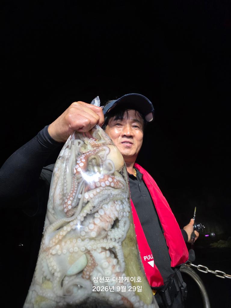 낚시뚜,돌문어,쭈꾸미,삼천포 팔포항,삼천포 더블케이호,낚시뚜14