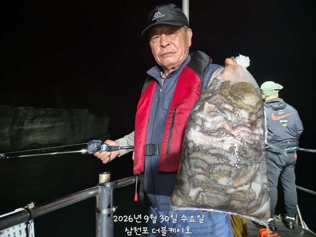 낚시뚜,돌문어,삼천포 팔포항,삼천포 더블케이호,낚시뚜25