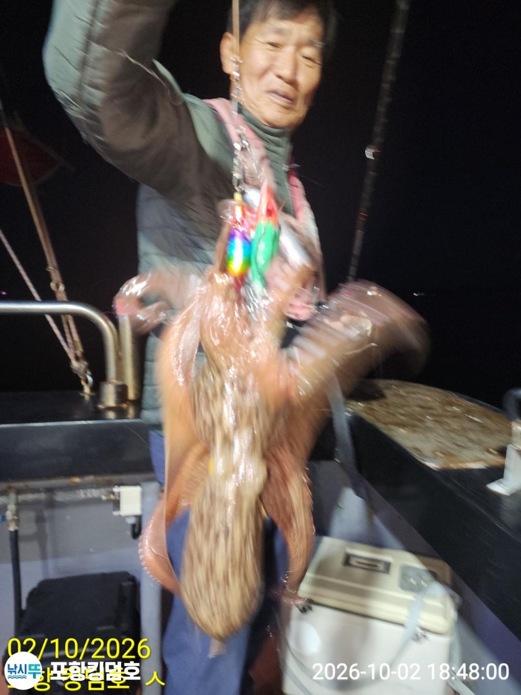 낚시뚜,돌문어,영일만항,포항 킹덤호,낚시뚜29