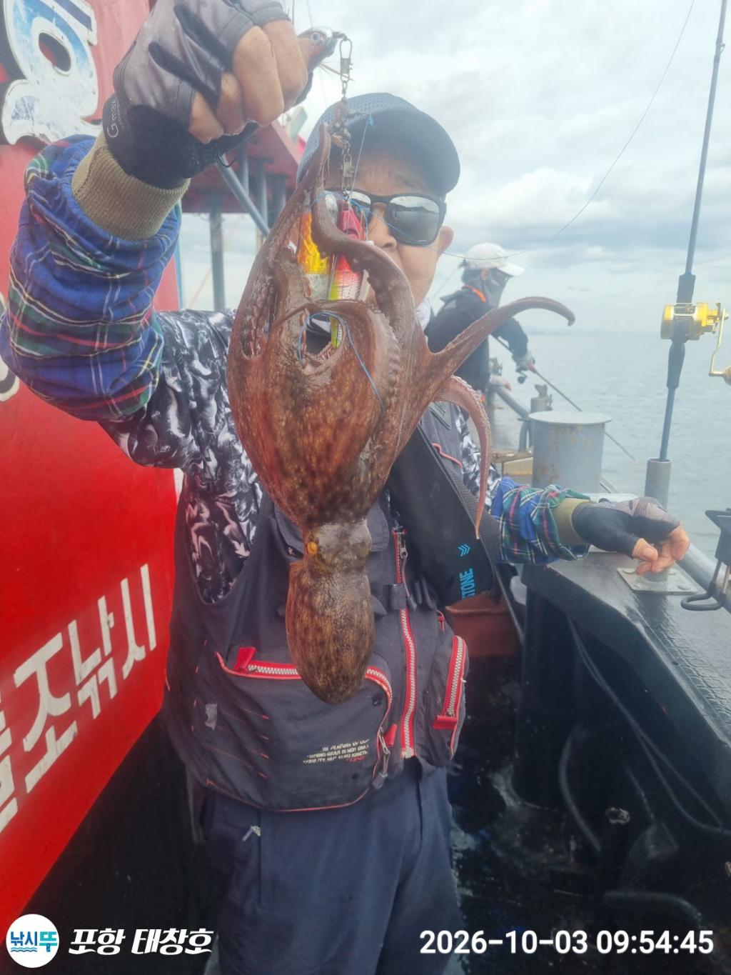 낚시뚜,돌문어,영일만항,포항 태창호,낚시뚜9