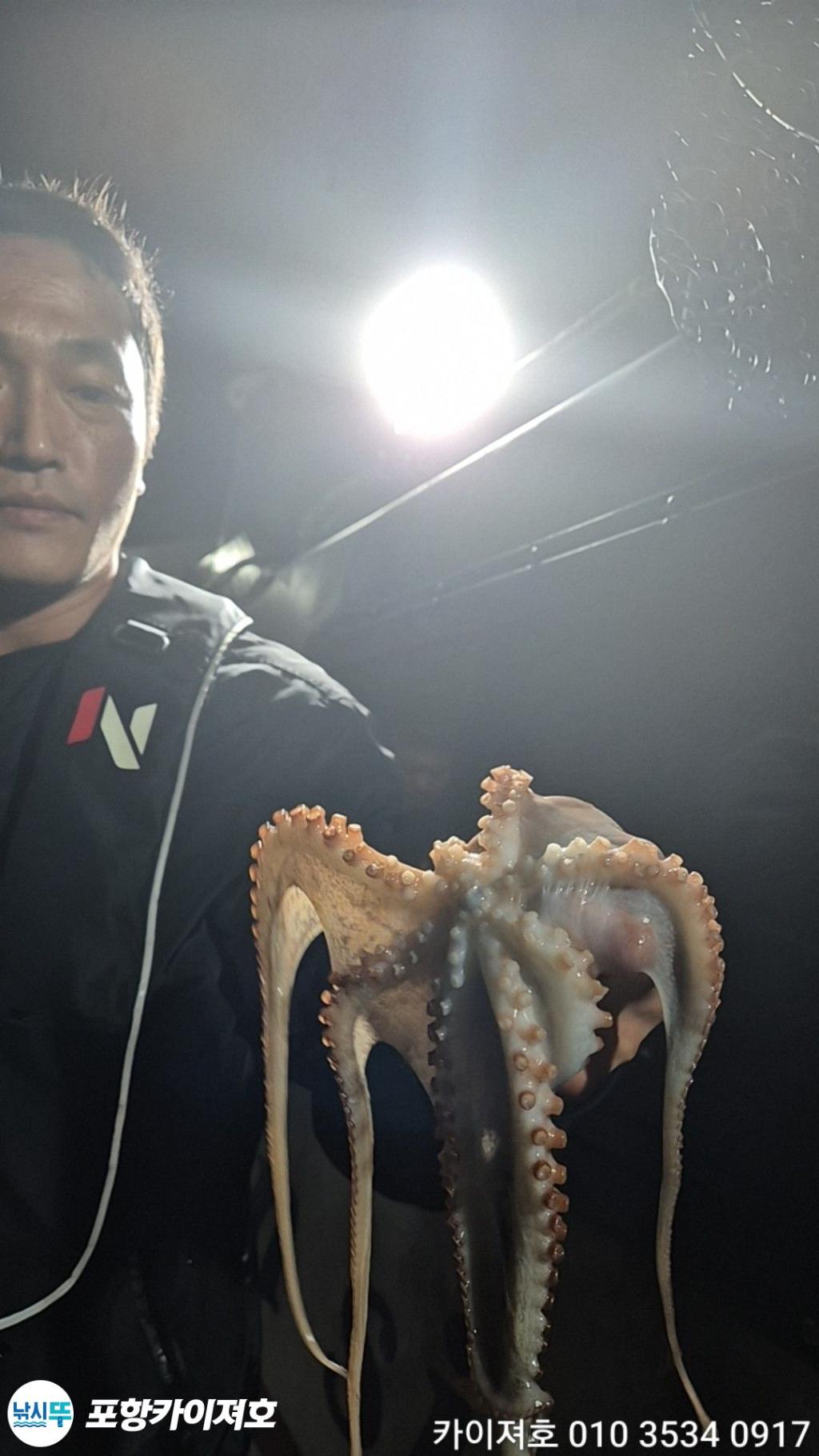 낚시뚜,돌문어,영일만항,포항카이져호,낚시뚜40
