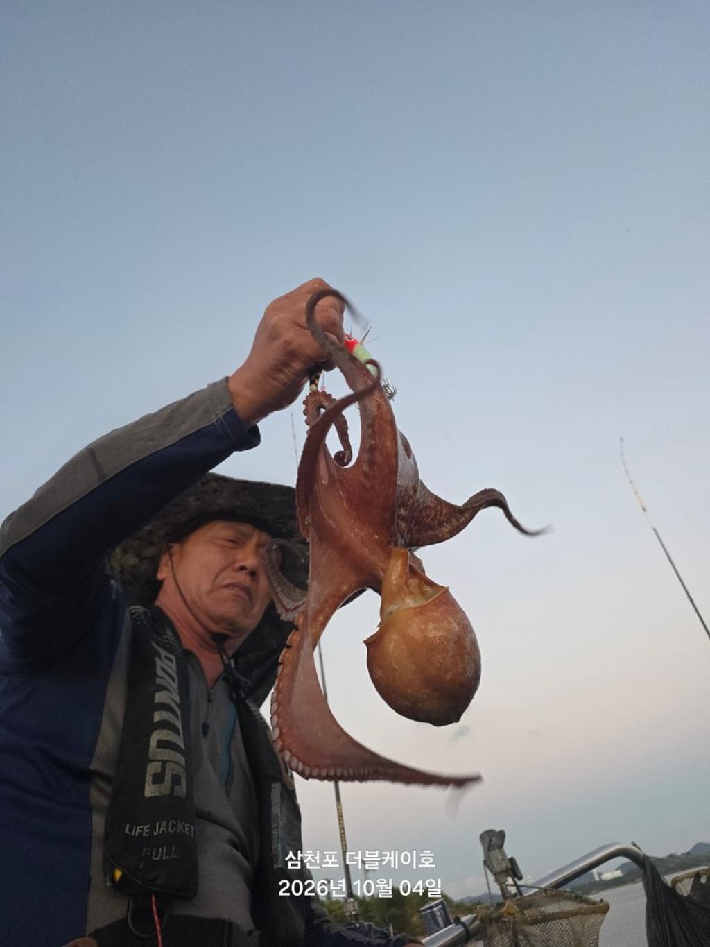 낚시뚜,돌문어,쭈꾸미,삼천포 팔포항,삼천포 더블케이호,낚시뚜9