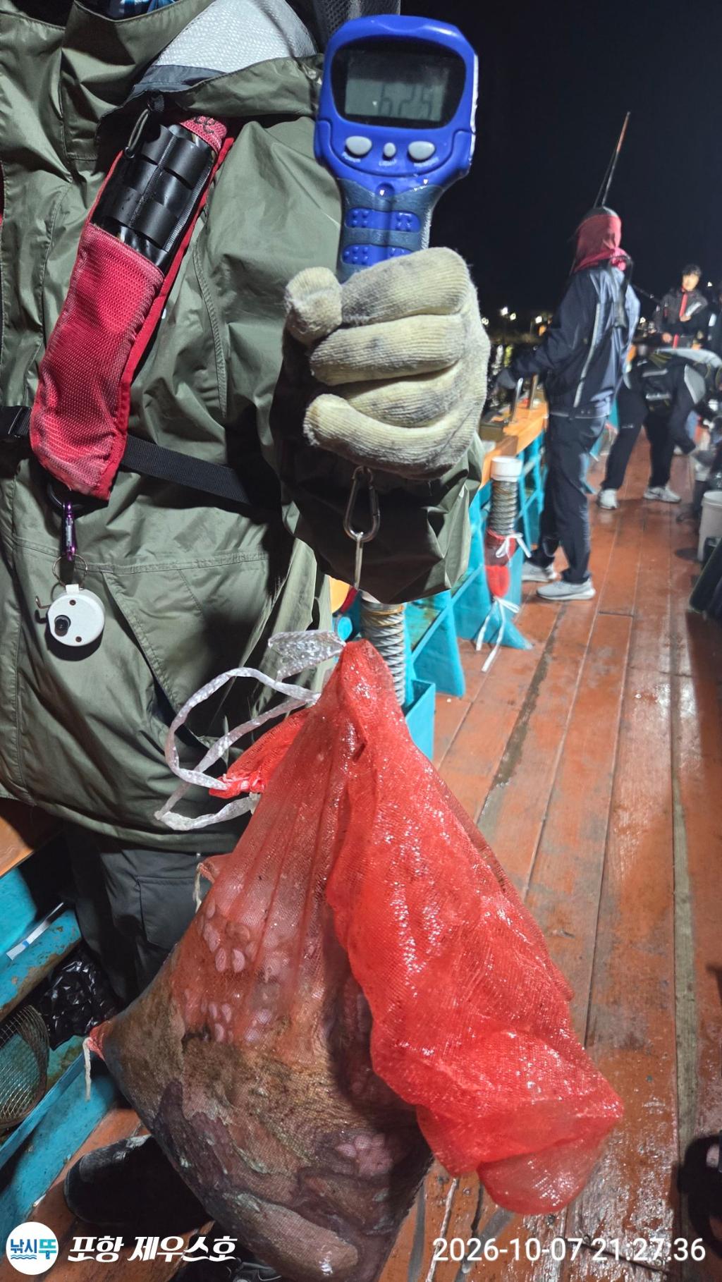 낚시뚜,돌문어,무늬오징어,영일만항,포항 제우스호,낚시뚜0