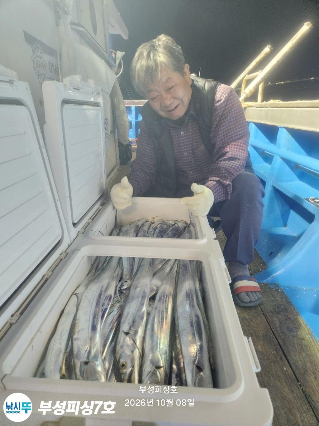 낚시뚜,갈치,통영영운리항,부성피싱7호,낚시뚜5