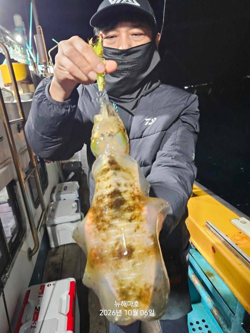 낚시뚜,무늬오징어,영일만항,뉴해마호,낚시뚜12