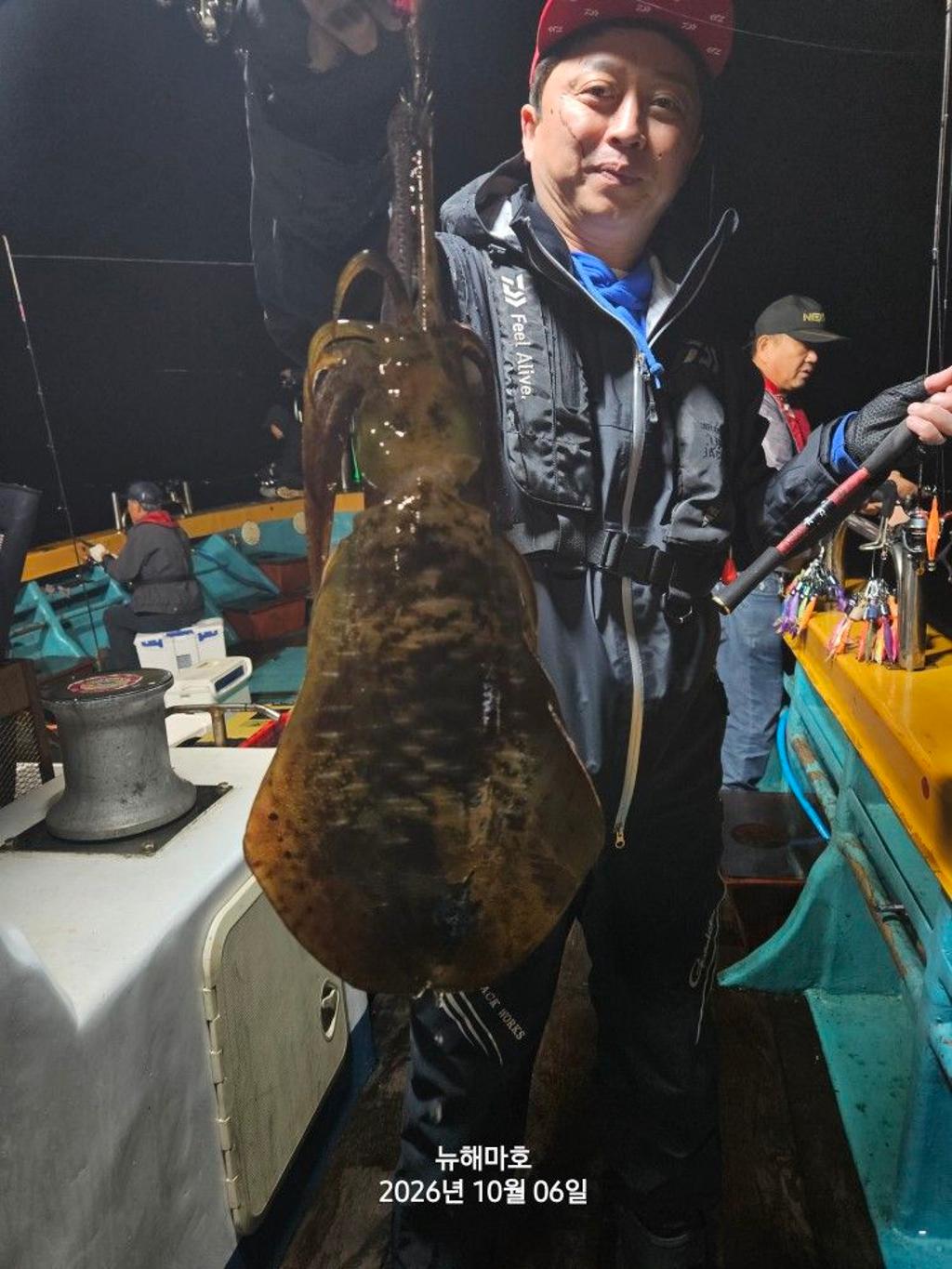 낚시뚜,무늬오징어,영일만항,뉴해마호,낚시뚜5