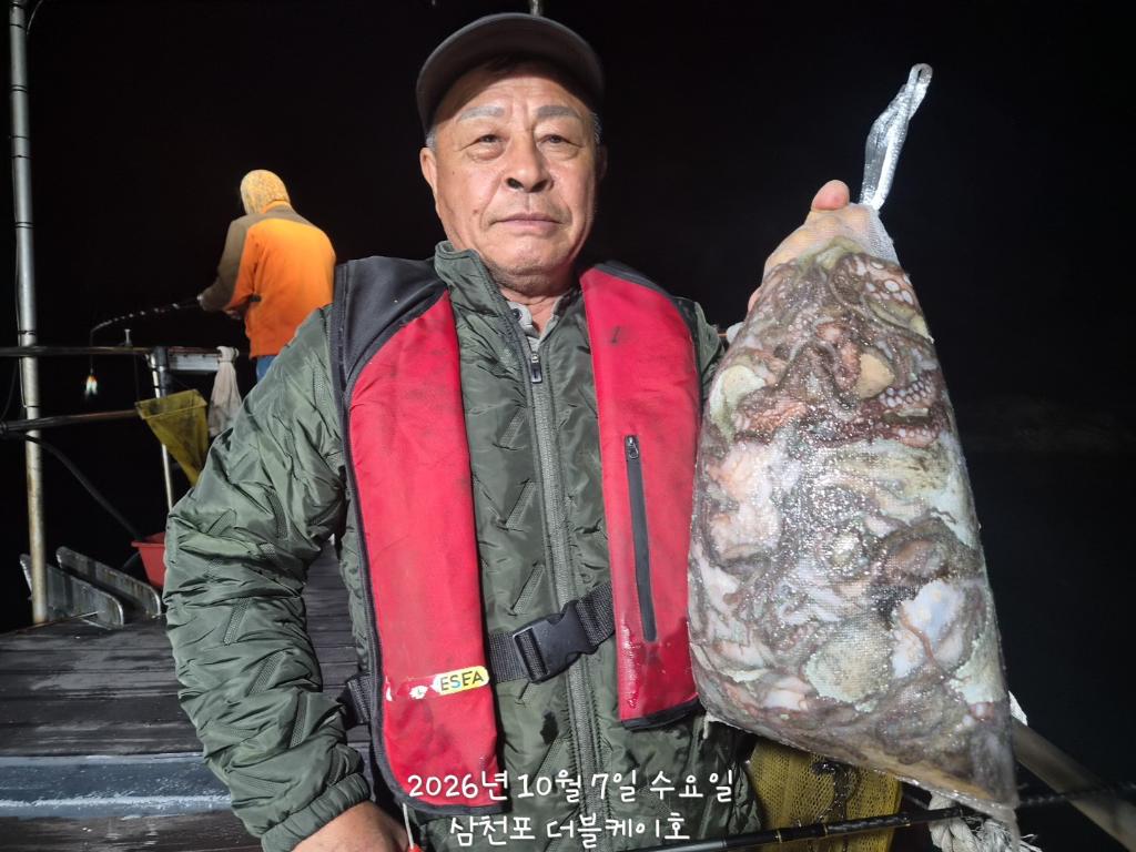 낚시뚜,돌문어,삼천포 팔포항,삼천포 더블케이호,낚시뚜25