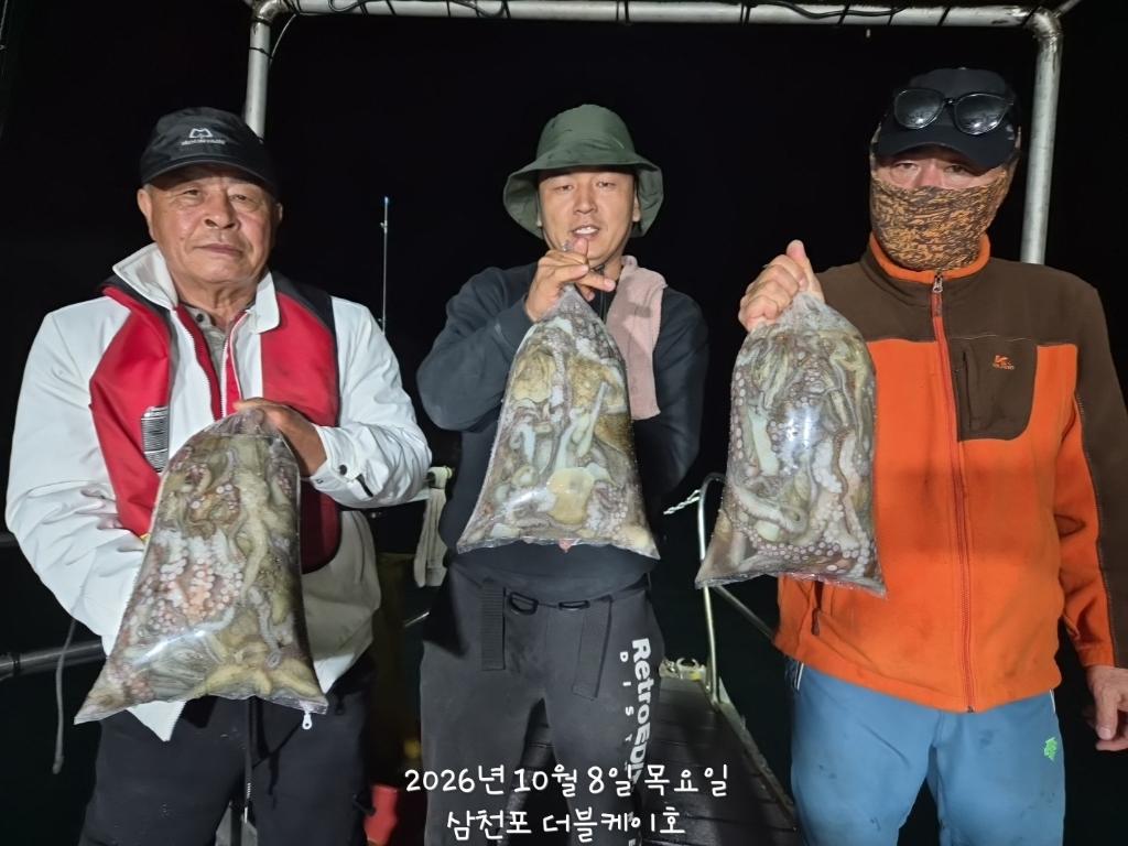 낚시뚜,돌문어,쭈꾸미,삼천포 팔포항,삼천포 더블케이호,낚시뚜26
