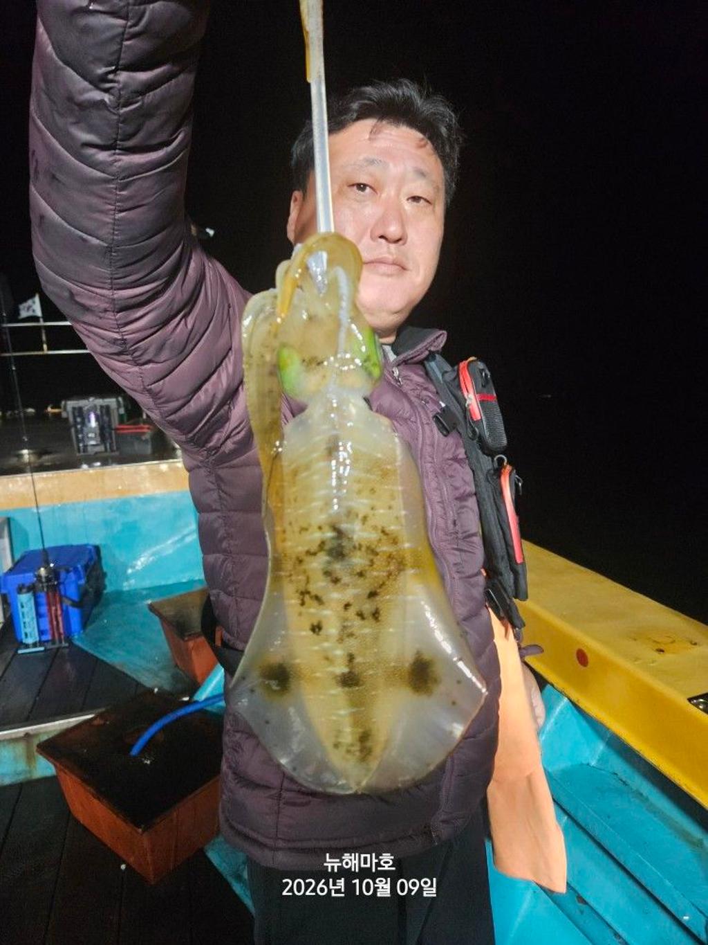 낚시뚜,무늬오징어,영일만항,뉴해마호,낚시뚜4