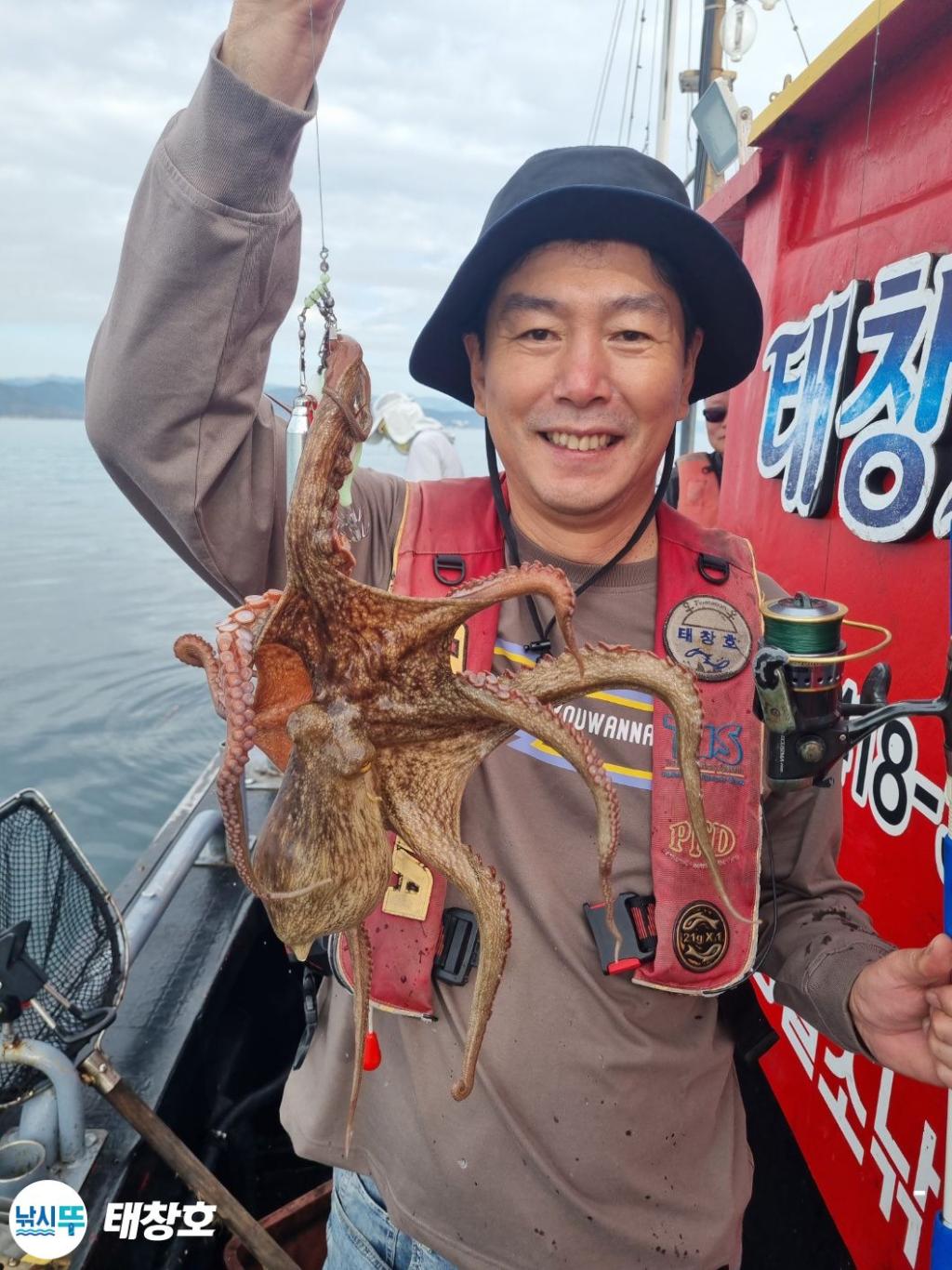 낚시뚜,돌문어,영일만항,태창호,낚시뚜6