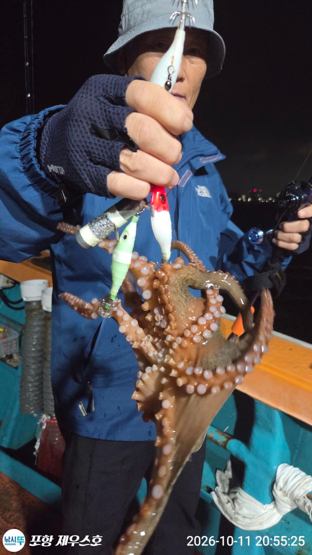낚시뚜,돌문어,영일만항,포항 제우스호,낚시뚜14