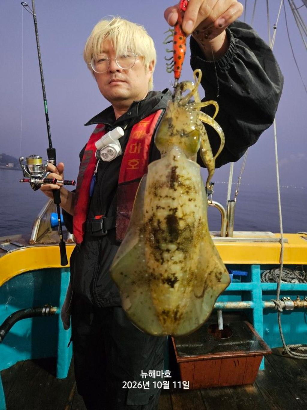 낚시뚜,무늬오징어,영일만항,뉴해마호,낚시뚜4