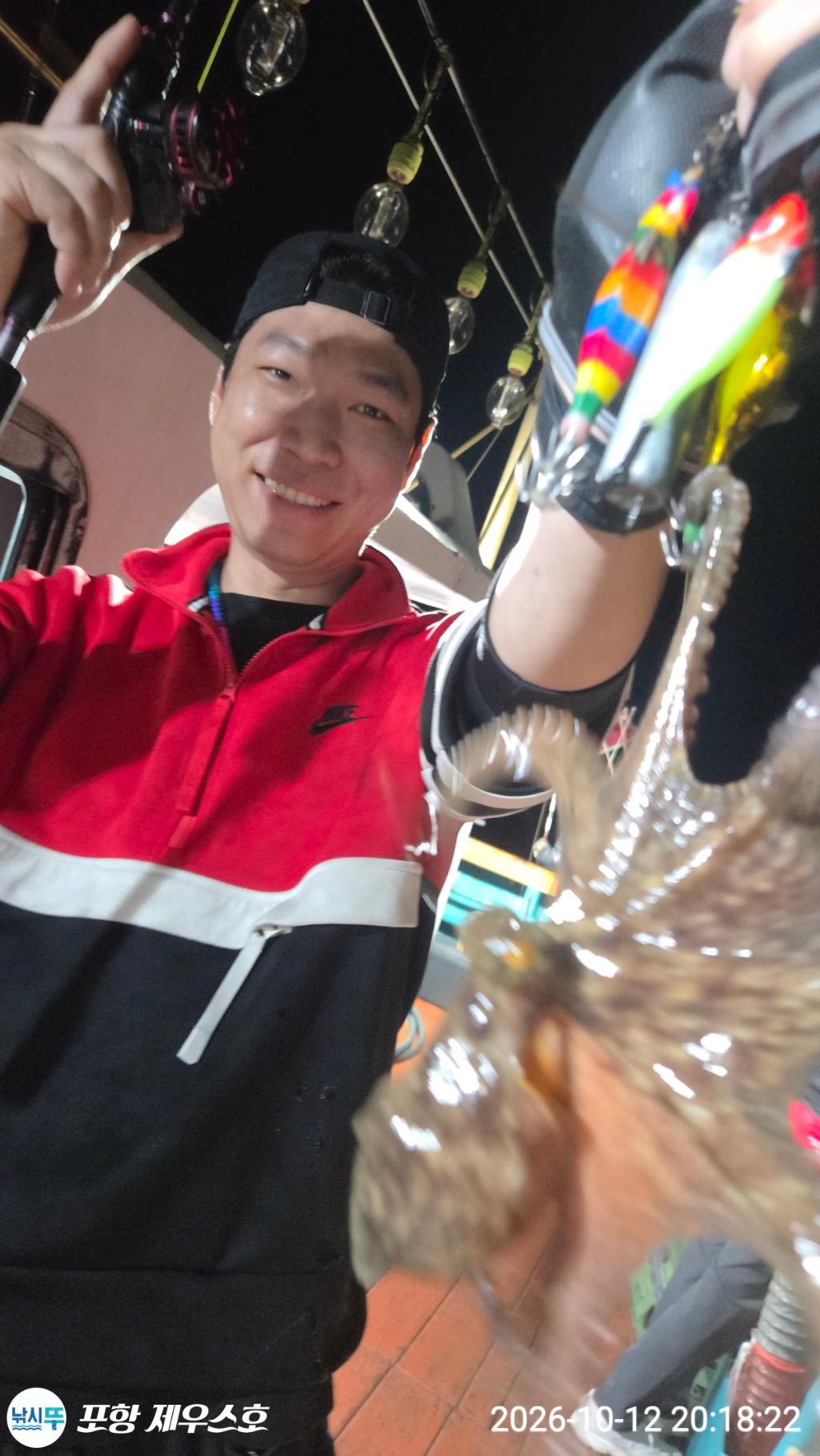 낚시뚜,돌문어,무늬오징어,영일만항,포항 제우스호,낚시뚜15