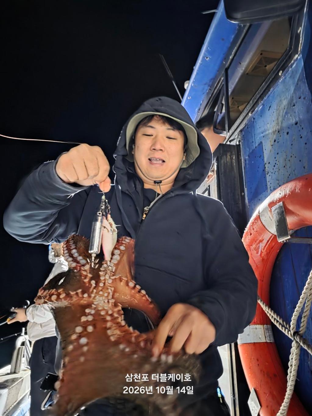 낚시뚜,돌문어,쭈꾸미,삼천포 팔포항,삼천포 더블케이호,낚시뚜20