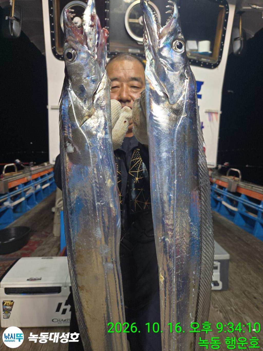낚시뚜,갈치,녹동항,녹동대성호,낚시뚜3