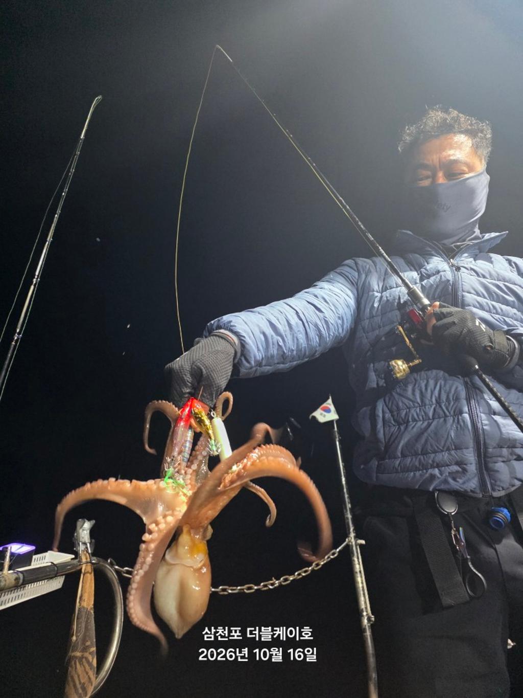 낚시뚜,쭈꾸미,돌문어,삼천포 팔포항,삼천포 더블케이호,낚시뚜12