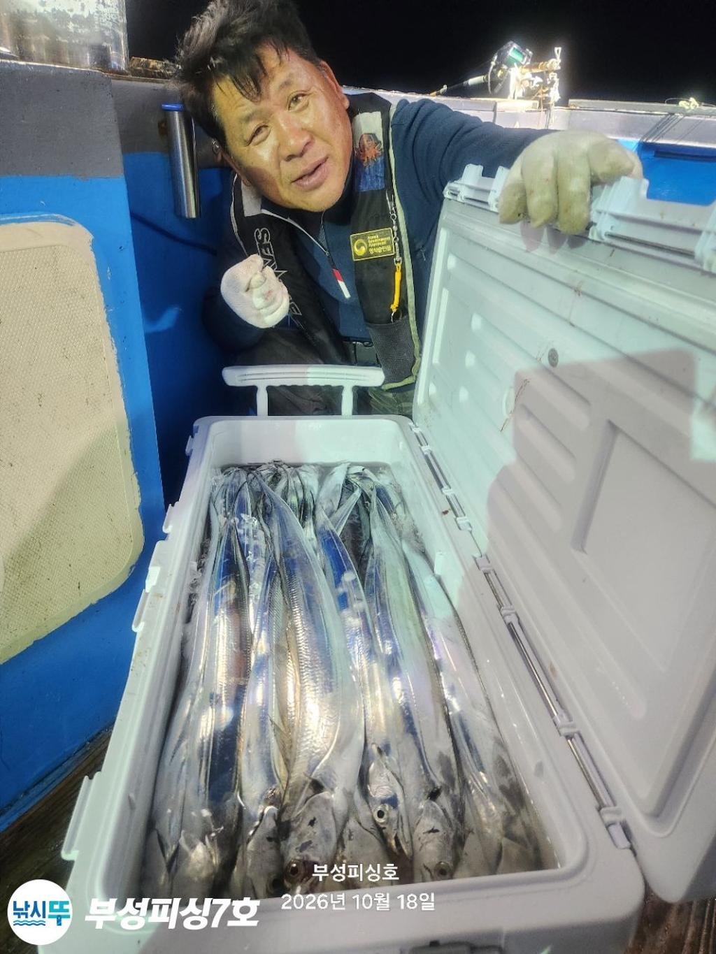 낚시뚜,갈치,통영영운리항,부성피싱7호,낚시뚜4